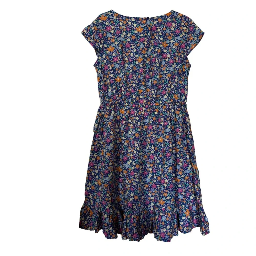 Oshkosh B'Gosh Girls Tiered Dress 7 Ruffled Details Short Sleeves